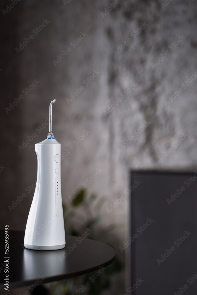 white oral electric irrigator for mouth hygiene white oral electric irrigator for mouth hygiene