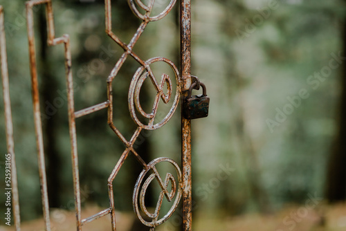 wrought iron gate photo