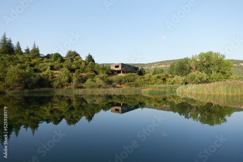 house on the lake