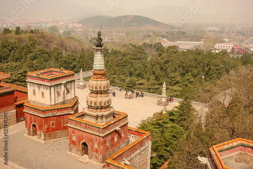 View of the Summer Palace in China