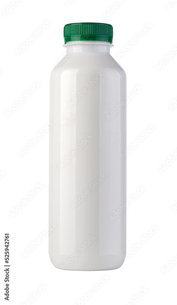 White plastic bottle White plastic bottle