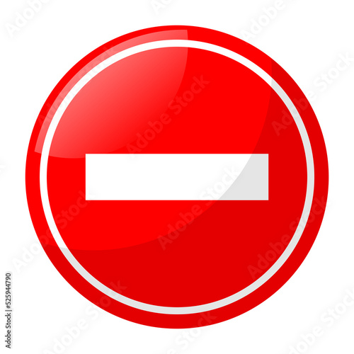 Free Download red stop sign, no sign icon. - GFXLoad