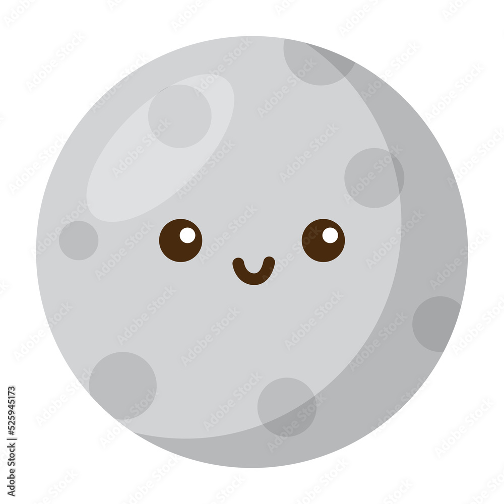kawaii Mercury icon.