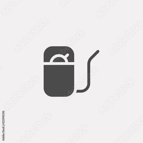 Gas station vector icon sign symbol