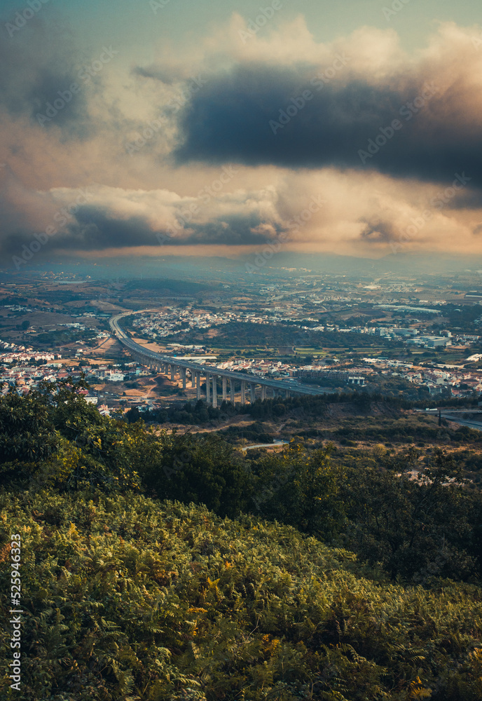 Obraz premium Ponte nuvens 