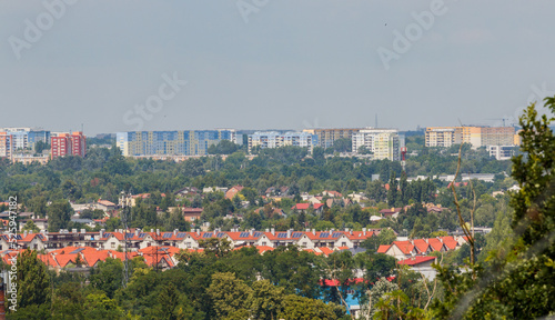 City center panorama - Cathedral - Lodz City - Poland