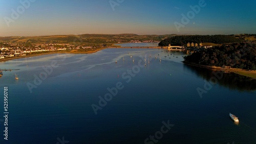Conwy Estuary and Marina, Conwy, North Wales.