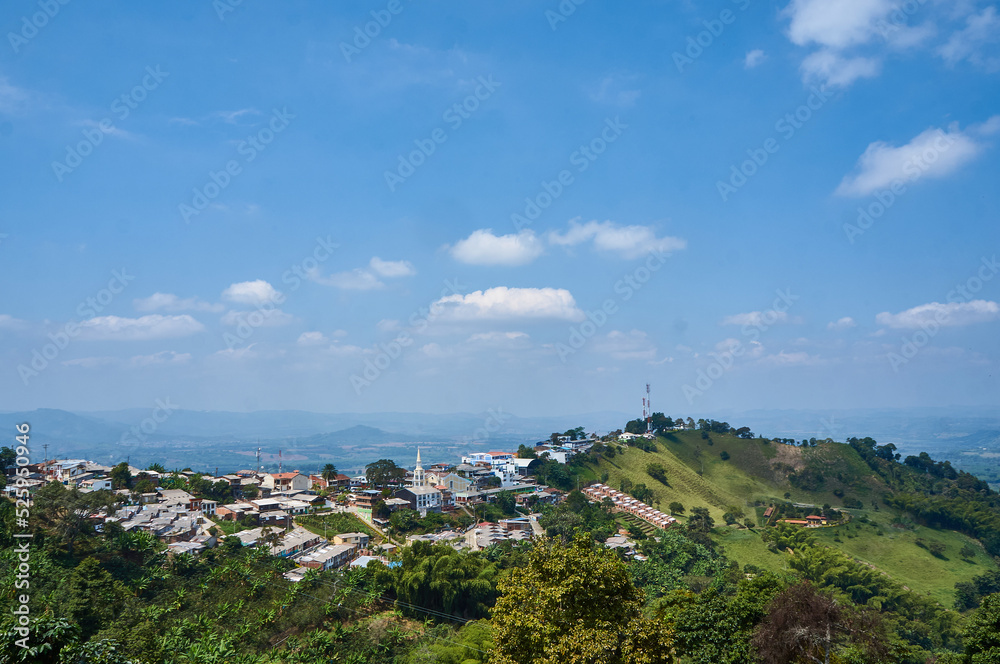 View of Buenavista, Quindio, Colombia