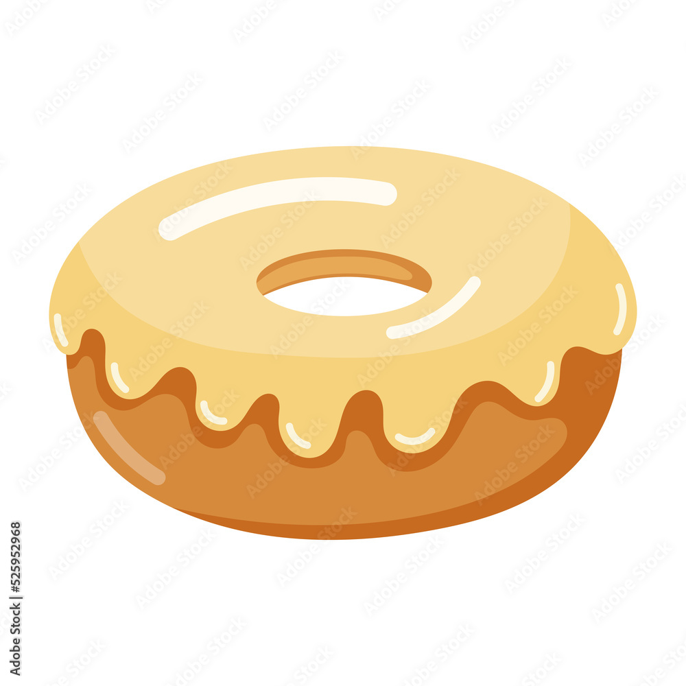 Donut icon. Donut icon.