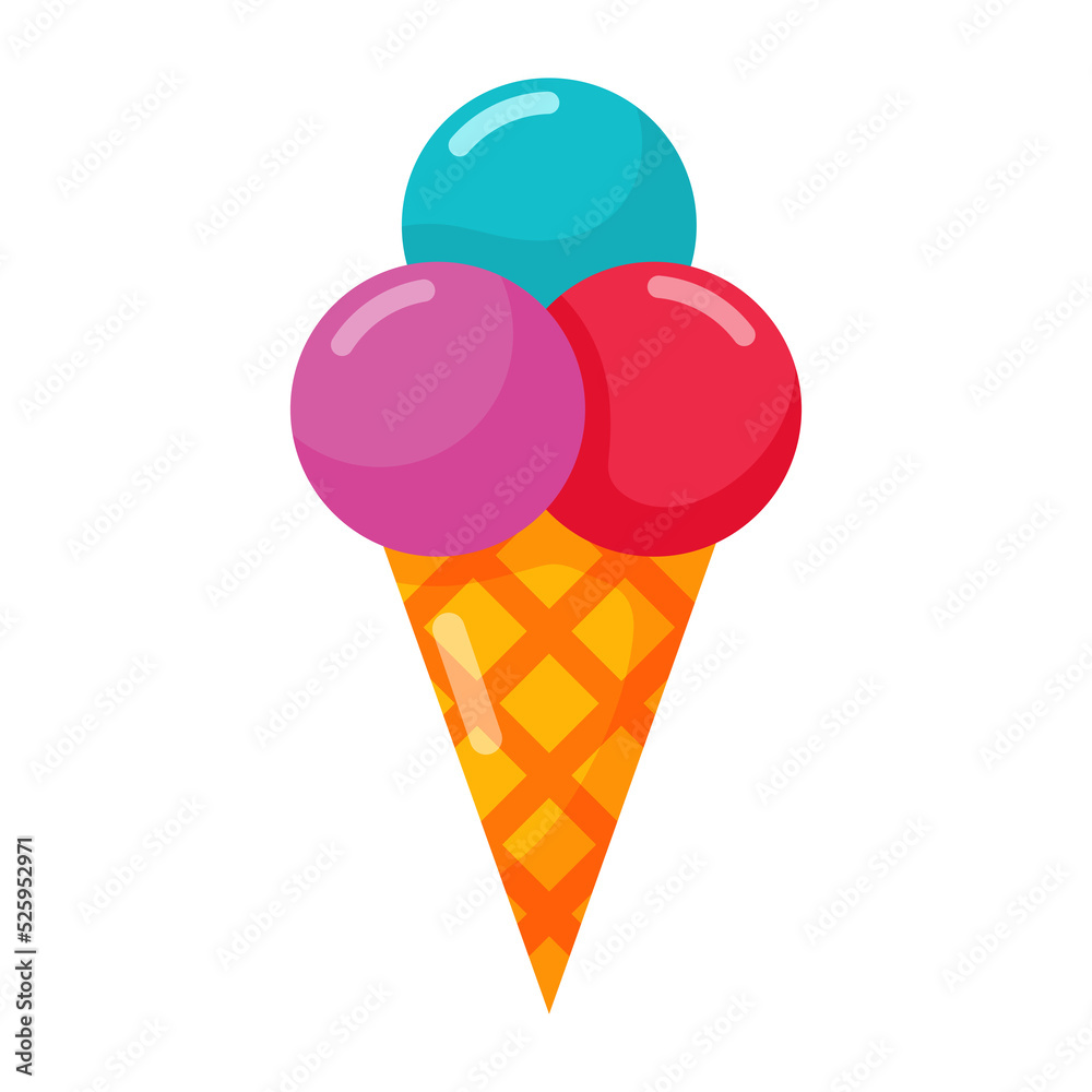 Ice Cream icon. Ice Cream icon.