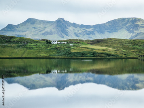 Landscape on the Isle of Skye in Scotland