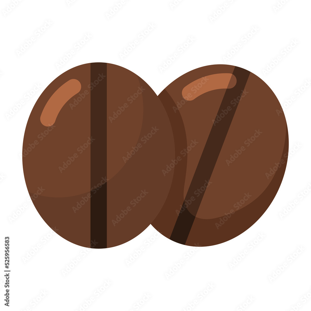 Obraz premium Coffee Beans icon.