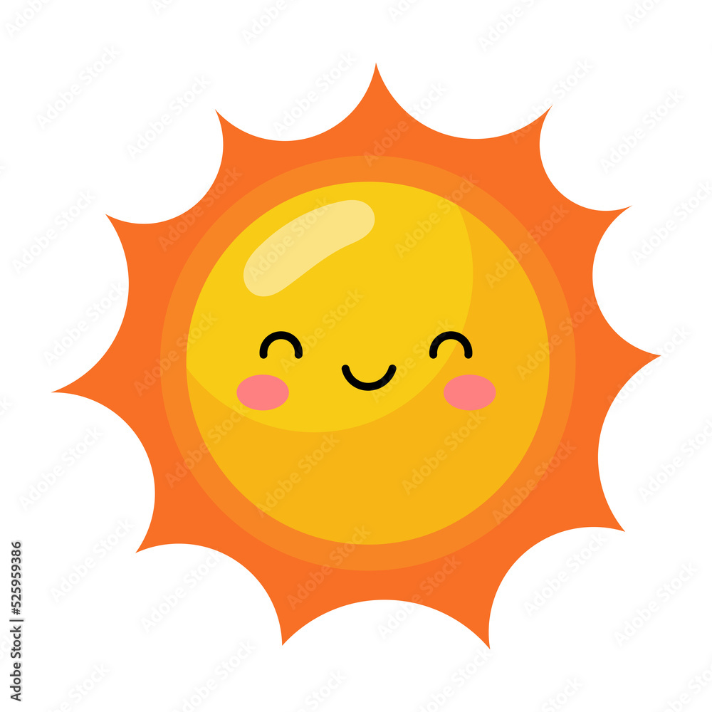 Sun icon. Sun icon.