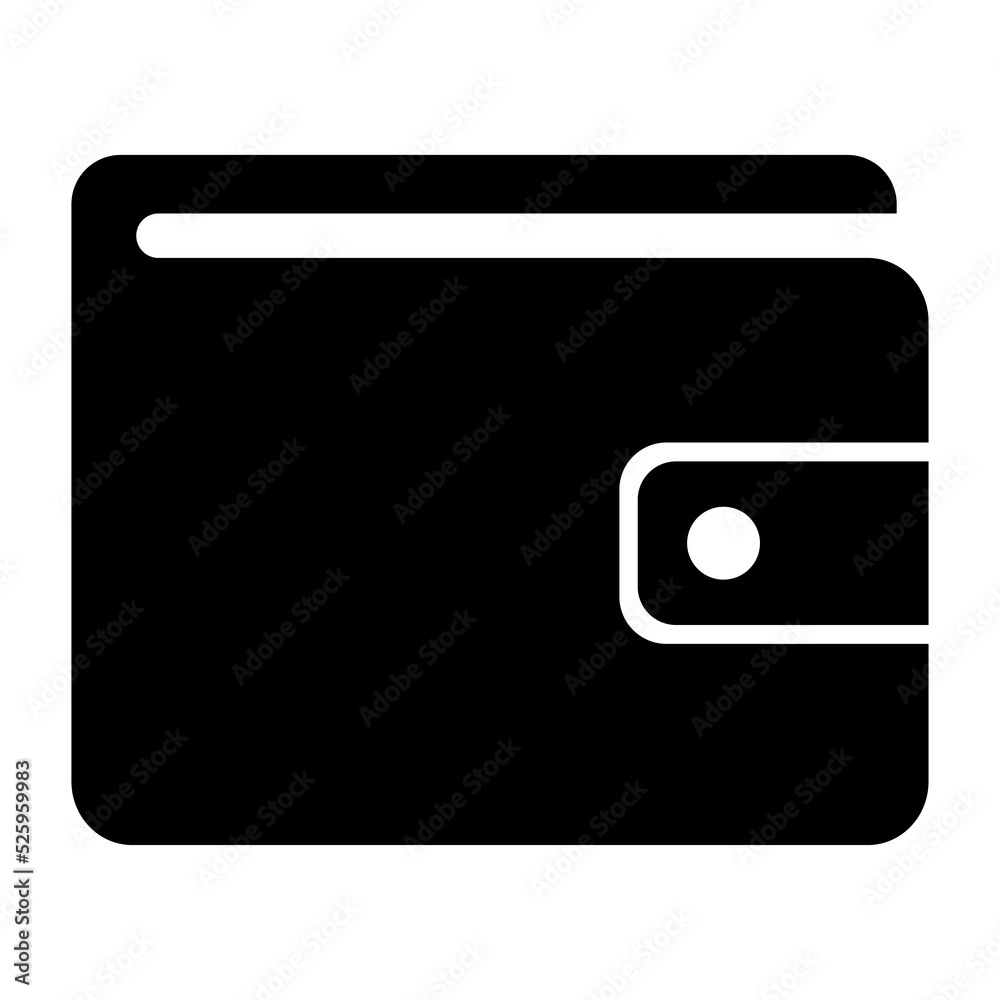 Wallet icon. Wallet icon.
