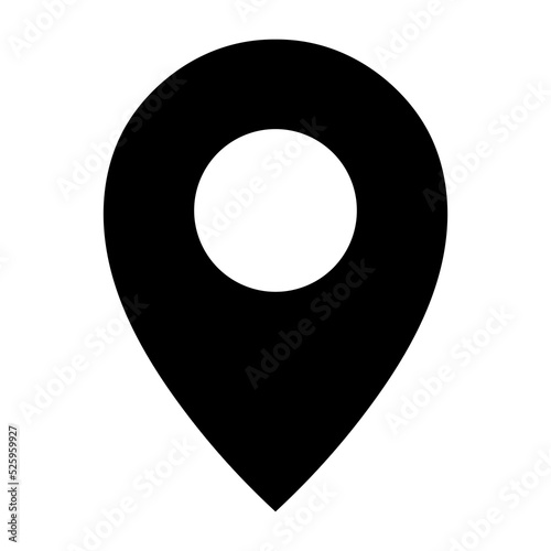 map pin pointer icon.