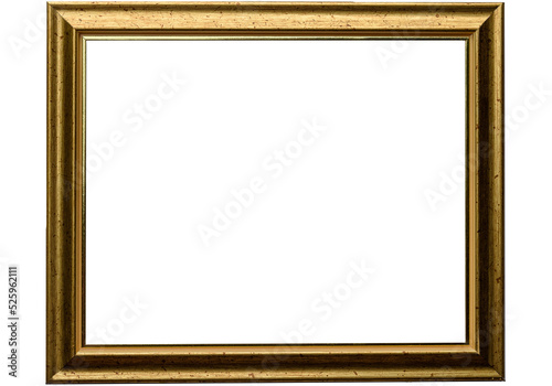 PNG Of Plain Gold Frame