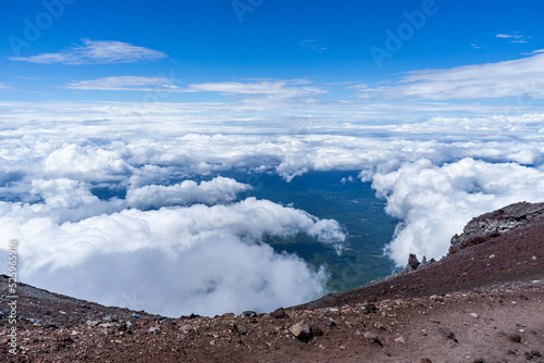 吉田ルートから日本一高い富士山を登山する