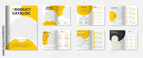 Product catalog template or Product Catalogue Design photo