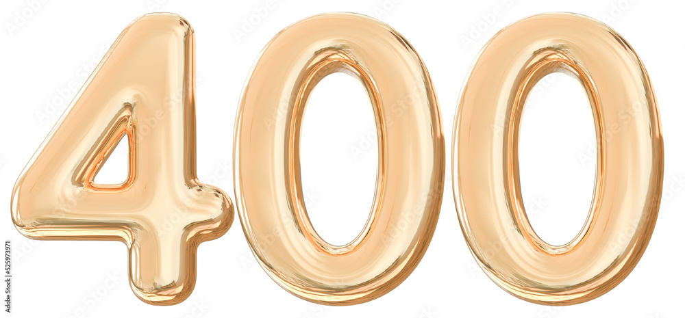 3d golden number 400