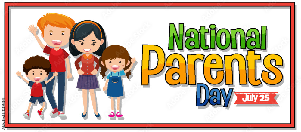 National Parents Day Poster Template National Parents Day Poster Template