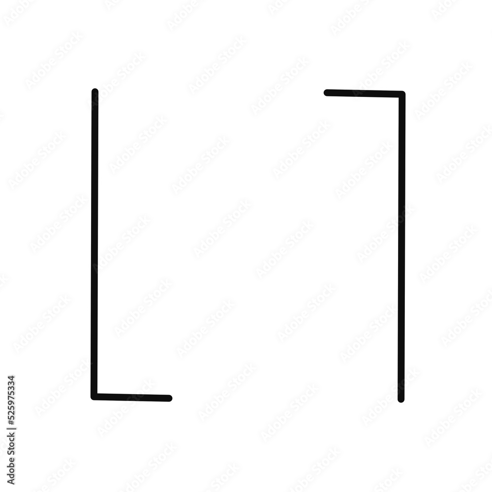 Black square frame element with line border png. Black square frame element with line border png.