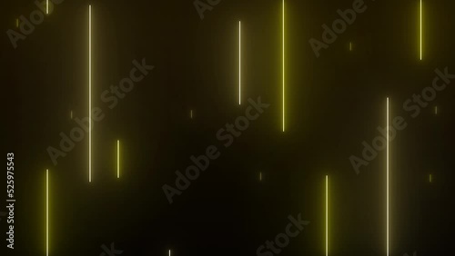 Neon lights effect background. 4K video seamless pattern looping. 