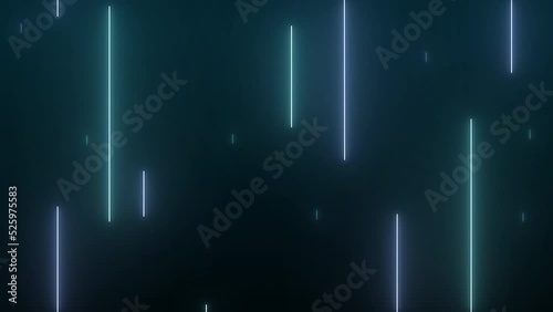 Neon lights effect background. 4K video seamless pattern looping. 
