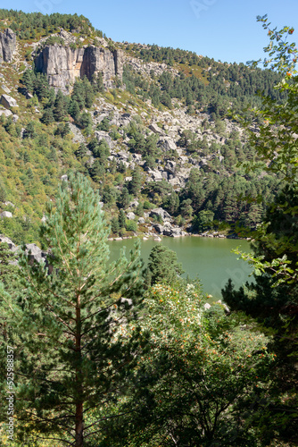 Vista de la depresión de la Laguna Negra. Tomada en agosto de 2022 cerca de Vinuesa, Soria. photo