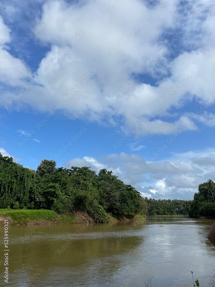 river and sky