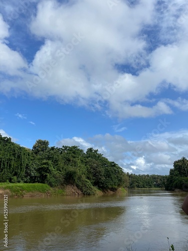 river and sky
