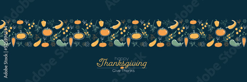 Happy Thanksgiving banner.