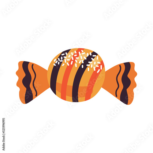 halloween orange sweet candy