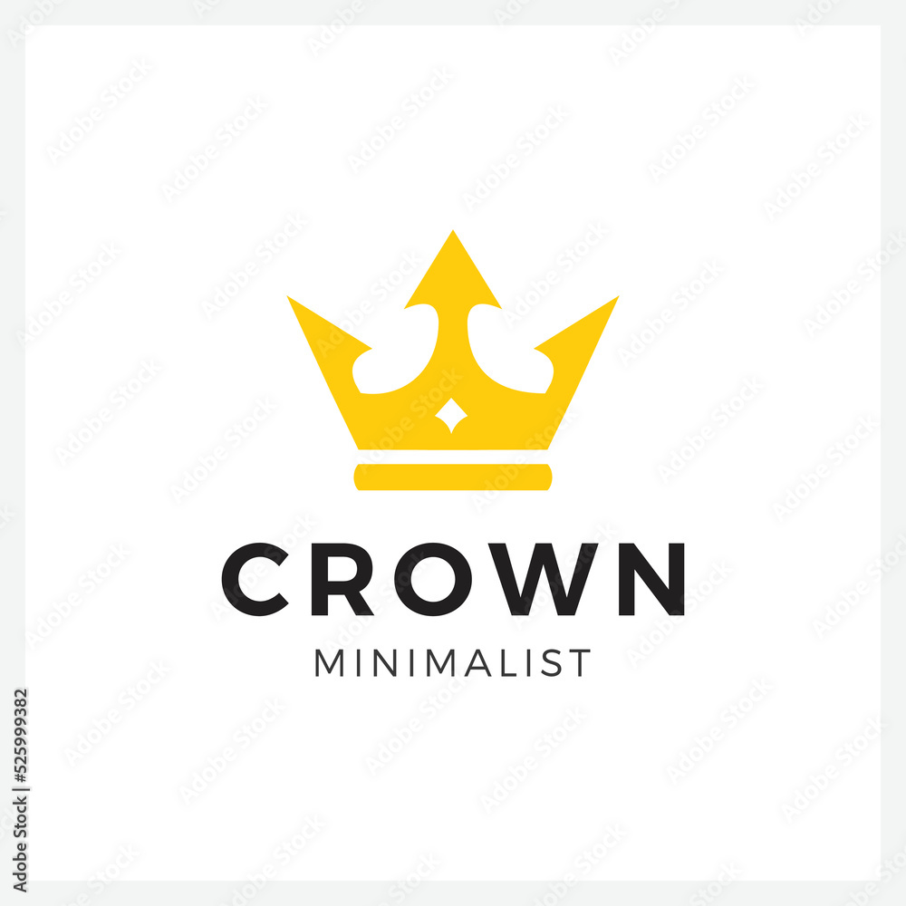 Crown Logo and symbol template illustration icon modern and minimalist
Crown Logo and symbol template illustration icon modern and minimalist
