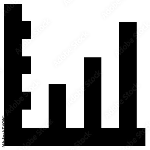 Bar Graph Vector Icon