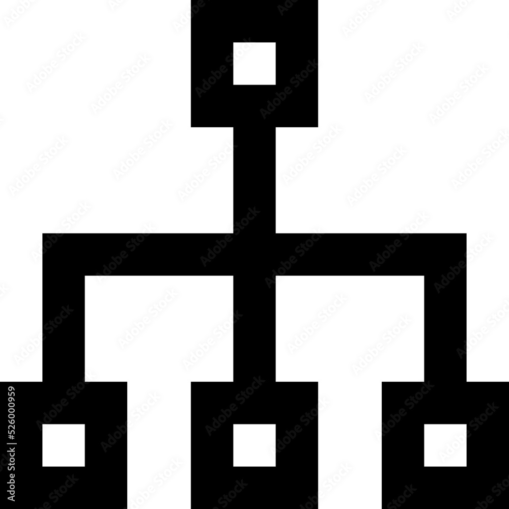 Hierarchy Vector Icon Hierarchy Vector Icon