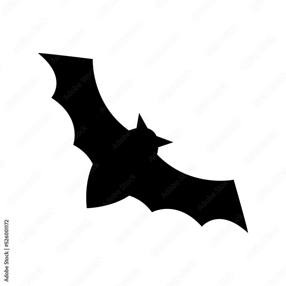 Fototapeta premium Bat icon vector set. Halloween illustration sign collection. vampire symbol or logo.