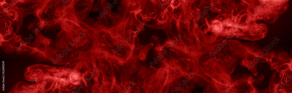 red smoke abstract background