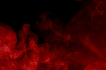 red smoke abstract background