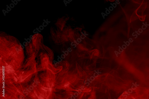 Foto red smoke abstract background