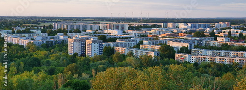 Hellersdorf im Abendrot photo