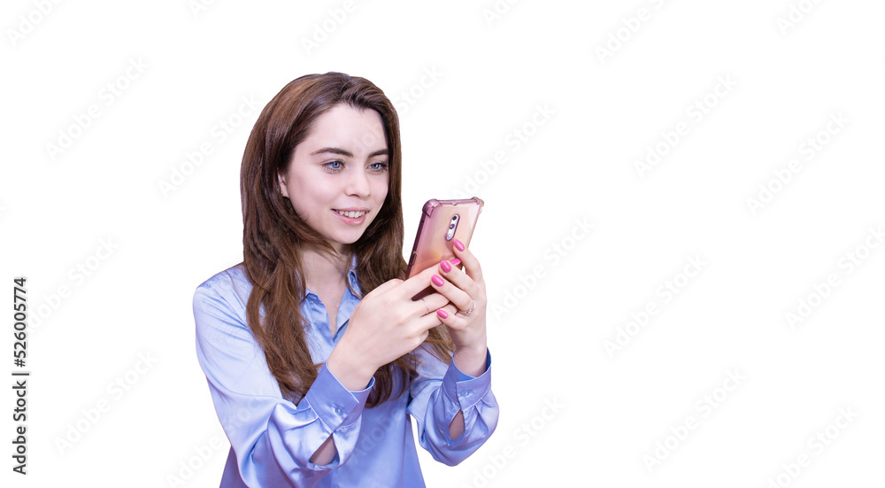 An image of a smiling young woman. An image of a smiling young woman.