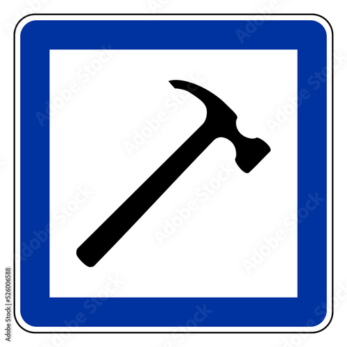 Hammer und Schild