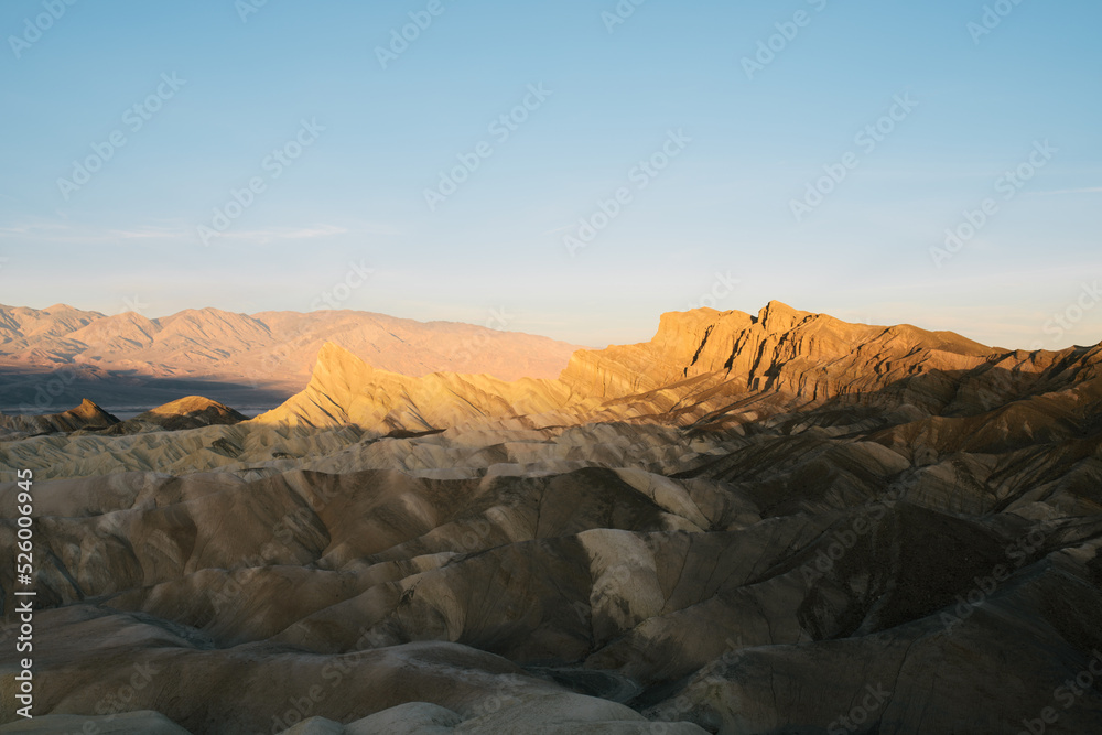 Sunrise, Zabriskie Point, Death Valley National Park, California