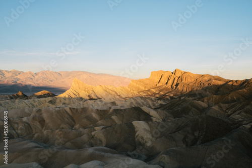 Sunrise, Zabriskie Point, Death Valley National Park, California