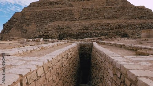 Pyramid Of Djoser In Saqqara, Egypt