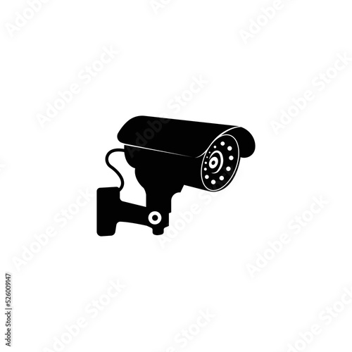 Surveillance cctv security camera icon | vector sign design