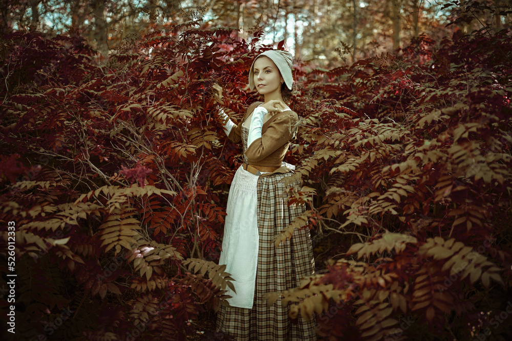 Fototapeta premium charming scottish girl