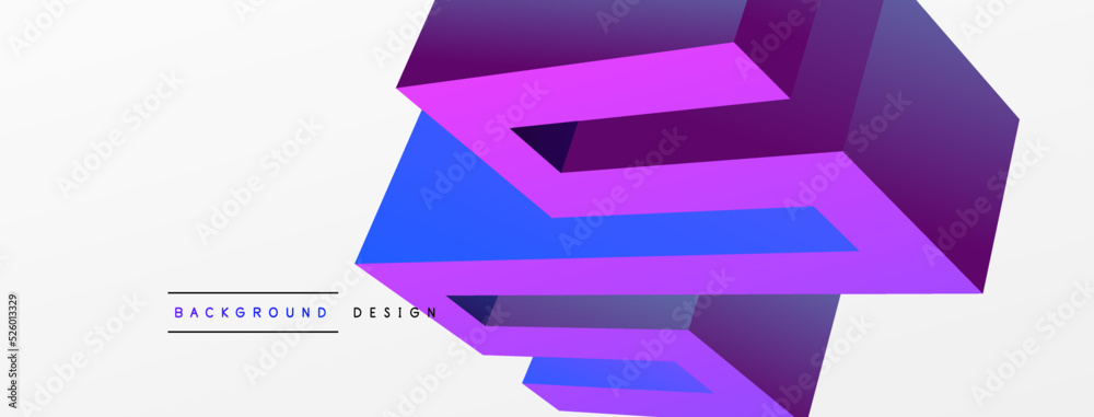 Abstract line background. Trendy techno business template for wallpaper, banner, background or landing