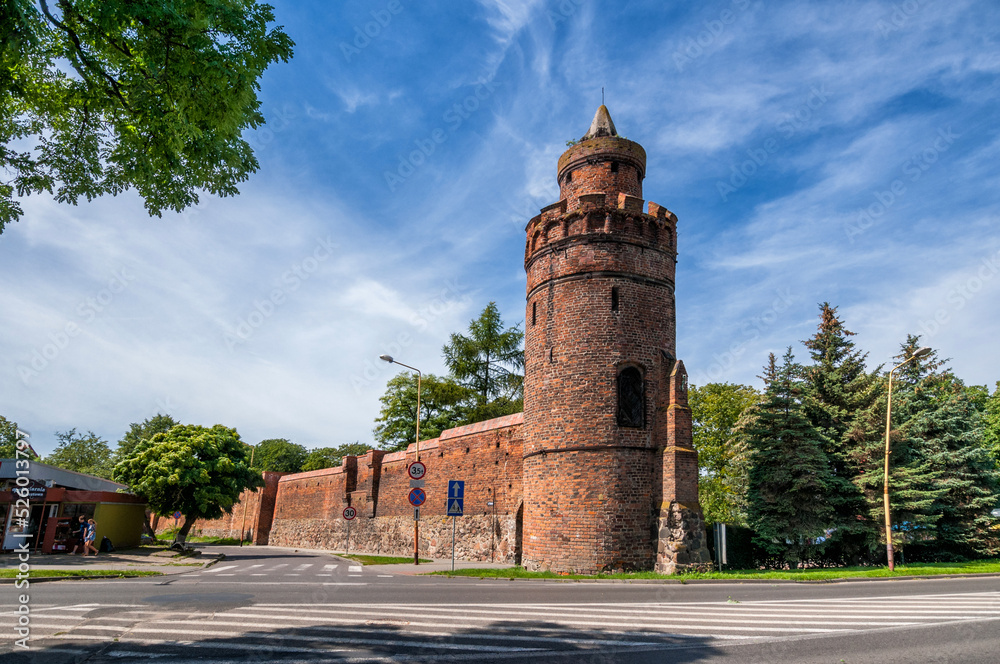 Owl tower. Pyrzyce, West Pomeranian Voivodeship, Poland.