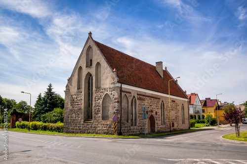 Chapel of St. Spirit, now the Museum of the Pyrzycki Region. Pyrzyce, West Pomeranian Voivodeship, Poland.